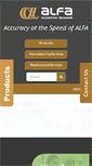 Mobile Screenshot of alfascientific.com